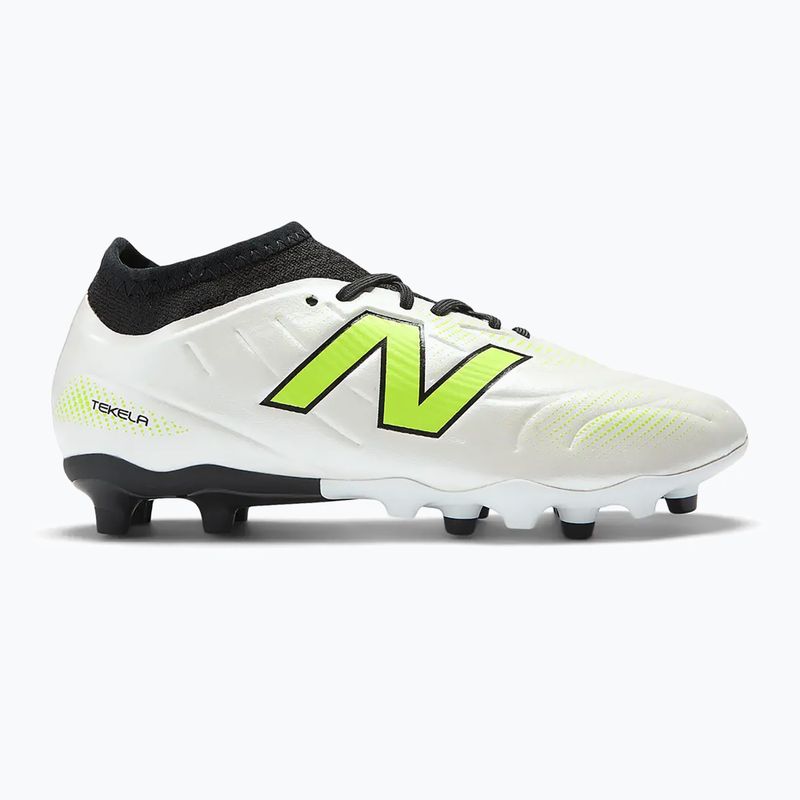 Dětské kopačky New Balance Tekela Team Low JR FG white