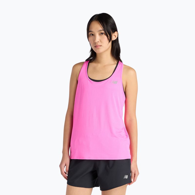 Dámské běžecké tričko New Balance Sport Essentials Tank pink heat