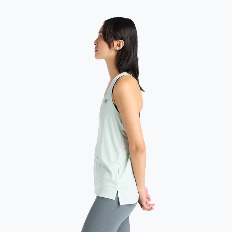 Dámské běžecké tričko New Balance Sport Essentials Tank cosmic jade 3