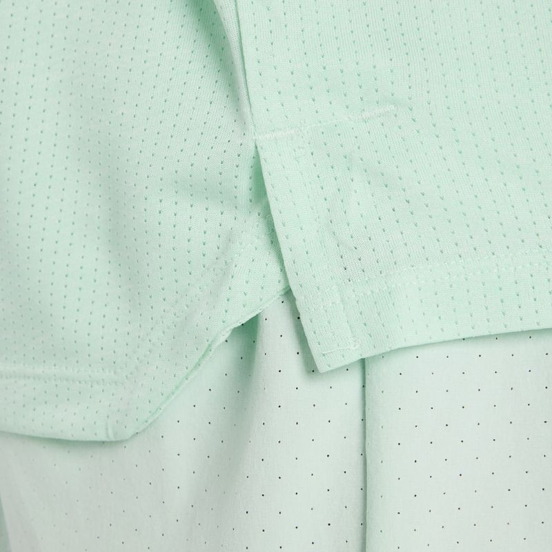 Pánské tričko New Balance Athletics Run cosmic jade heather 6