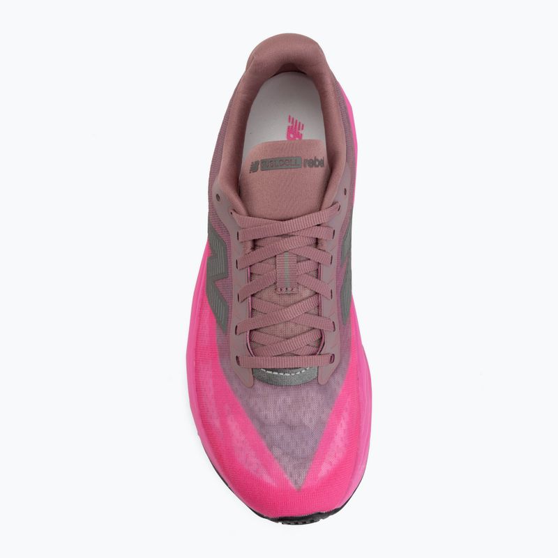 Pánské běžecké boty  New Balance FuelCell Rebel V5 pink heat/rosewood 5