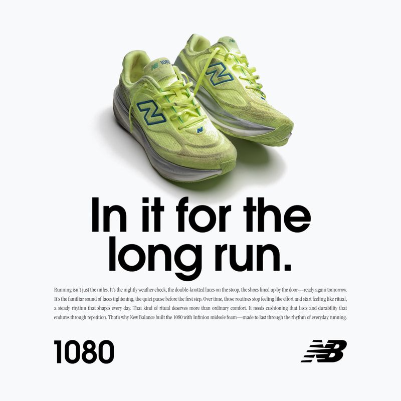 Pánské běžecké boty New Balance 1080'S V15 afterglow/blue bird/silver metallic 8