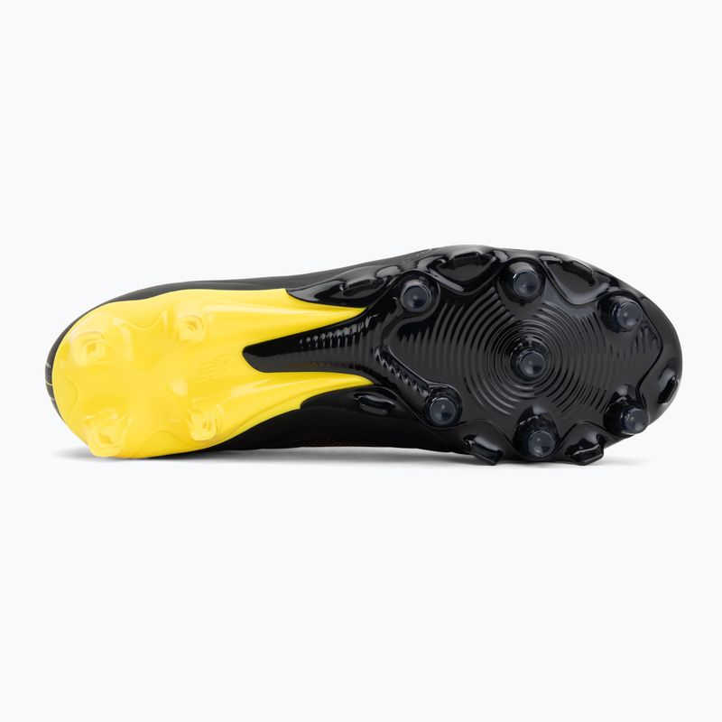 Kopačky New Balance Tekela Team Low V5 FG black 100/punch yellow/fire cracker 4