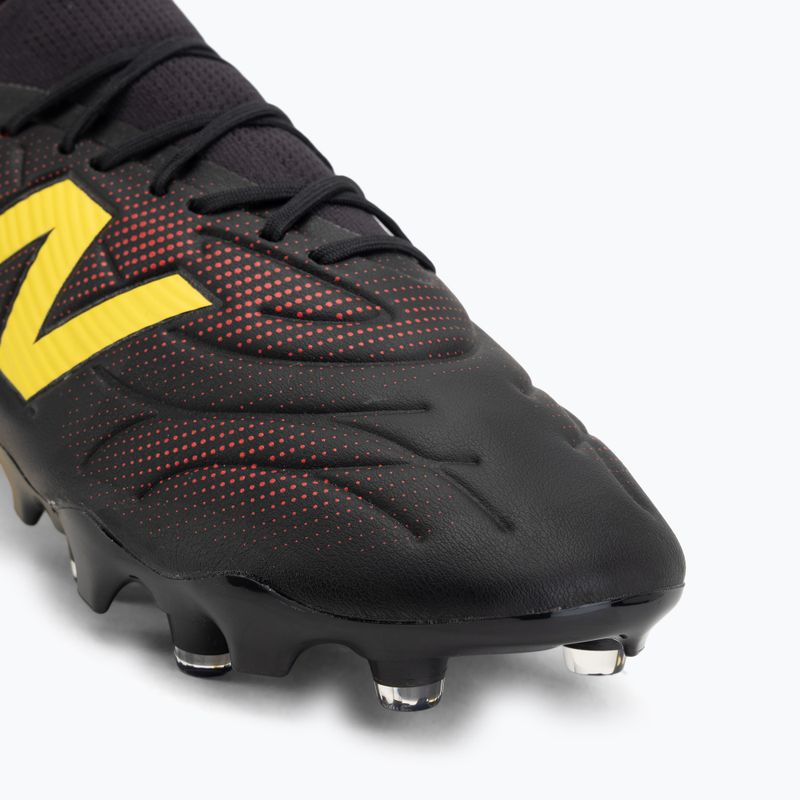 Kopačky New Balance Tekela Team Low V5 FG black 100/punch yellow/fire cracker 7
