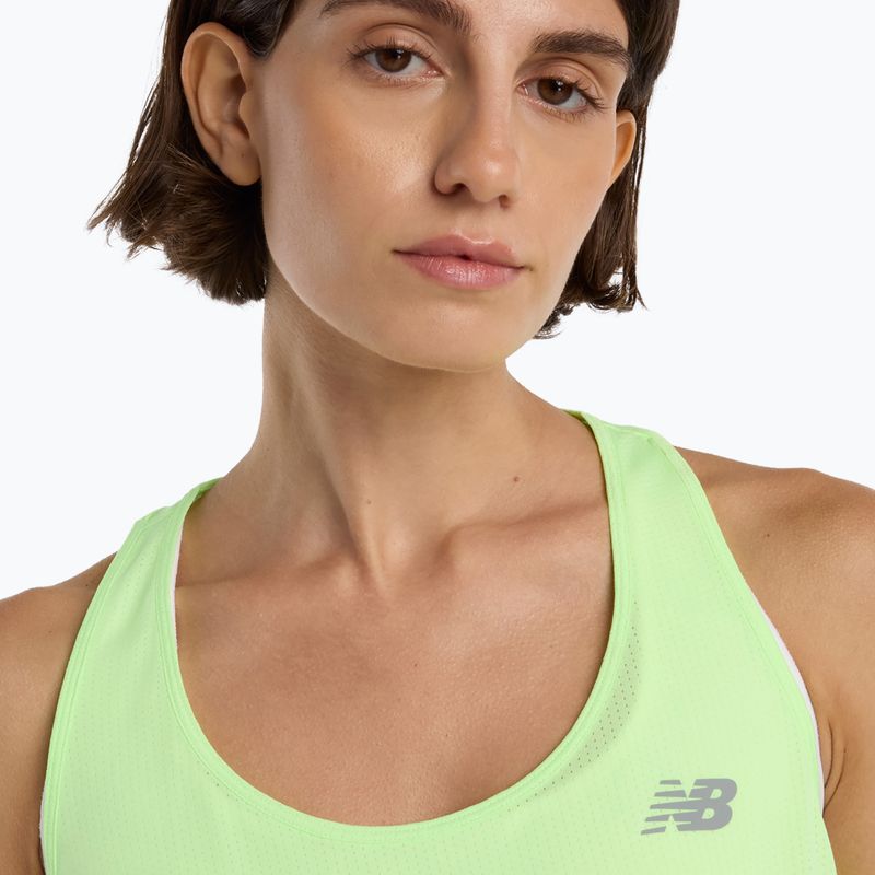 Dámské tričko New Balance Athletics Tank afterglow heather 5