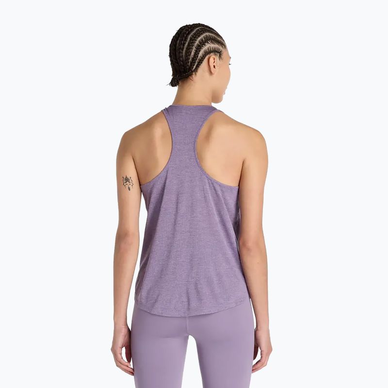 Dámské tričko New Balance Athletics Tank candied violet heather 2