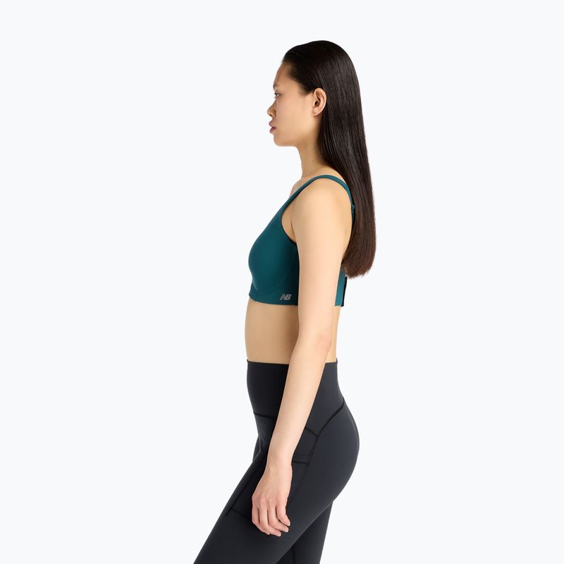 Tréninková podprsenka New Balance NB RC medusa green 4