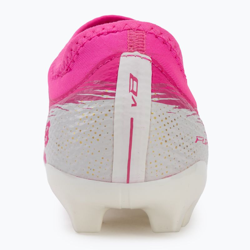 Dětské kopačky New Balance Furon Team V8 FG pink heat/sea salt/gold metallic 6