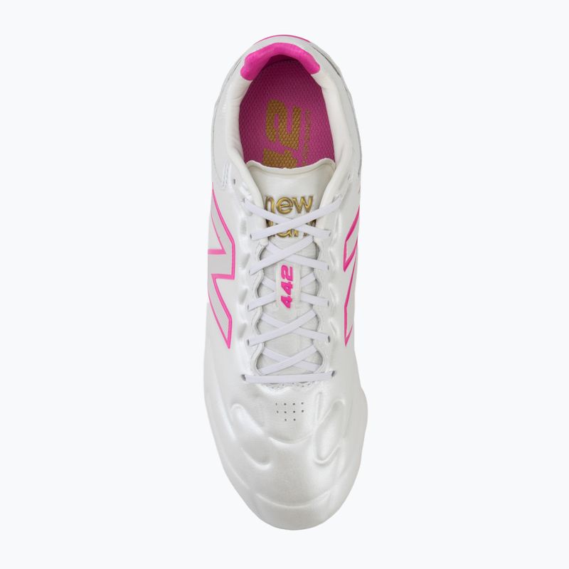 Kopačky New Balance Elite V3 FG sea salt/pink heat 5