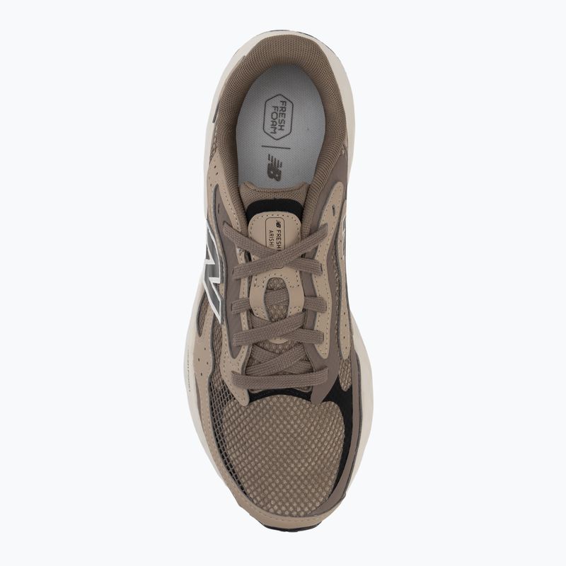 Pánské běžecké boty  New Balance Fresh Foam Arishi V4  thunder brown/stoneware/black 5