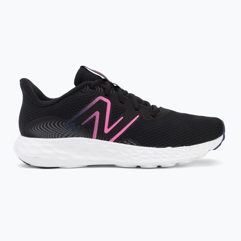 Dámské běžecké boty New Balance Fresh Foam 411's V3 black/real pink/blue oyster 2