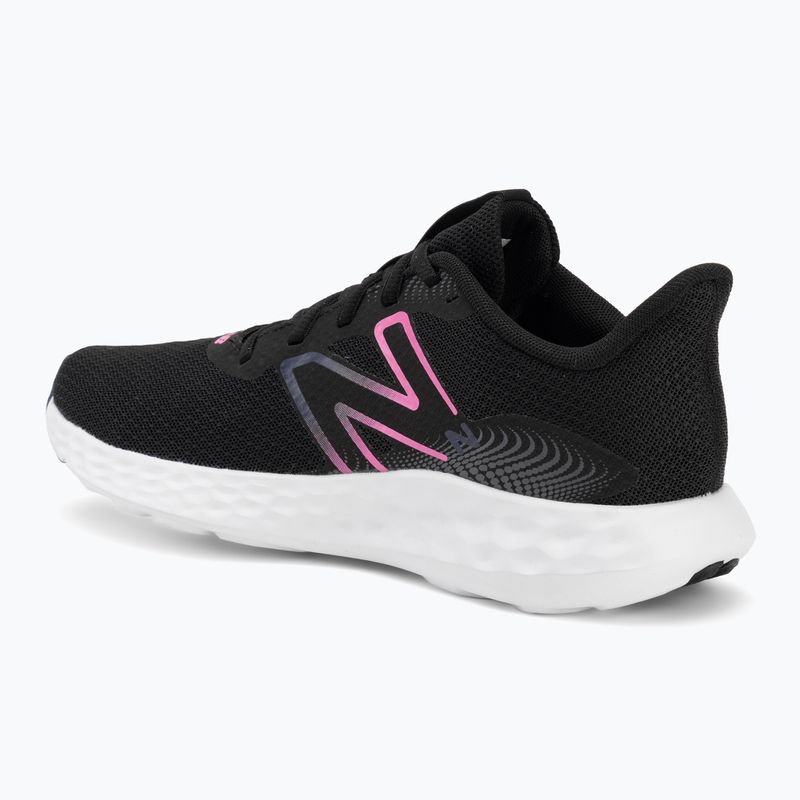 Dámské běžecké boty New Balance Fresh Foam 411's V3 black/real pink/blue oyster 3
