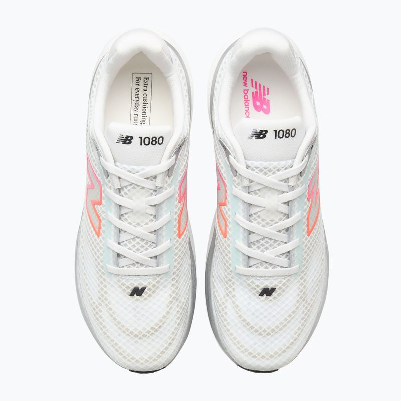 Pánské běžecké boty New Balance 1080'S V15 103 white/pink heat/tangerine heat 3