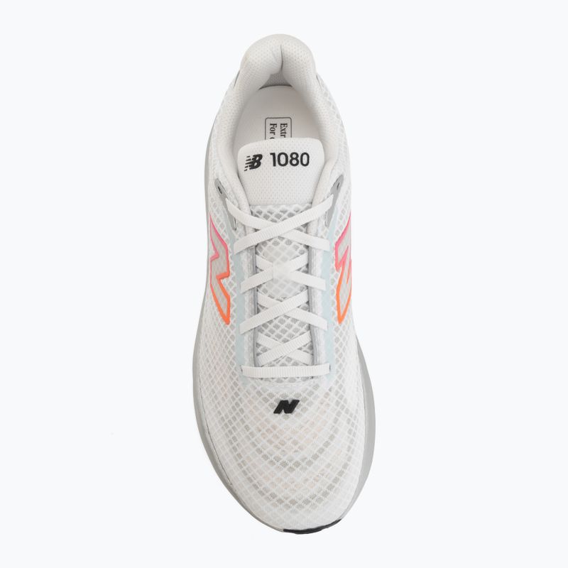 Pánské běžecké boty New Balance 1080'S V15 103 white/pink heat/tangerine heat 5