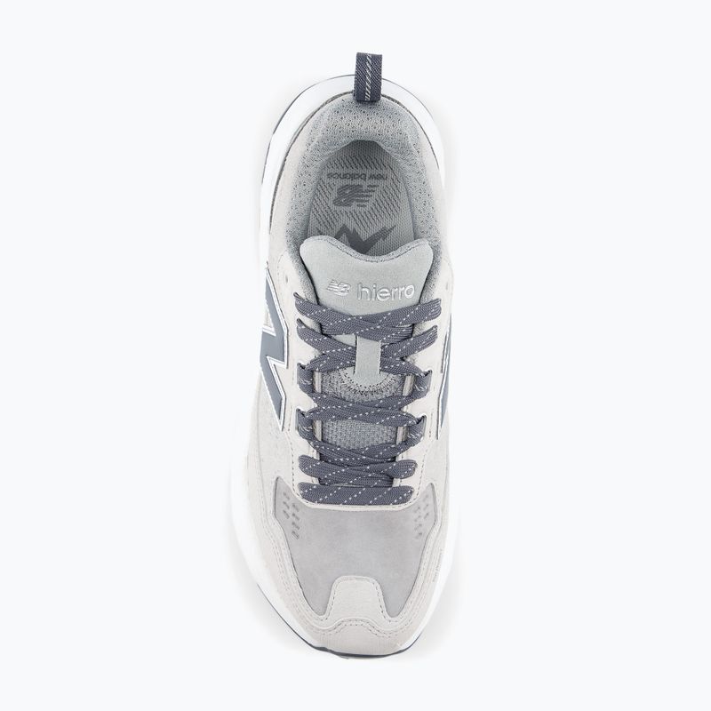 Dámské běžecké boty  New Balance Hierro Trek Nubuck Vamp V9 grey matter/graphite 4