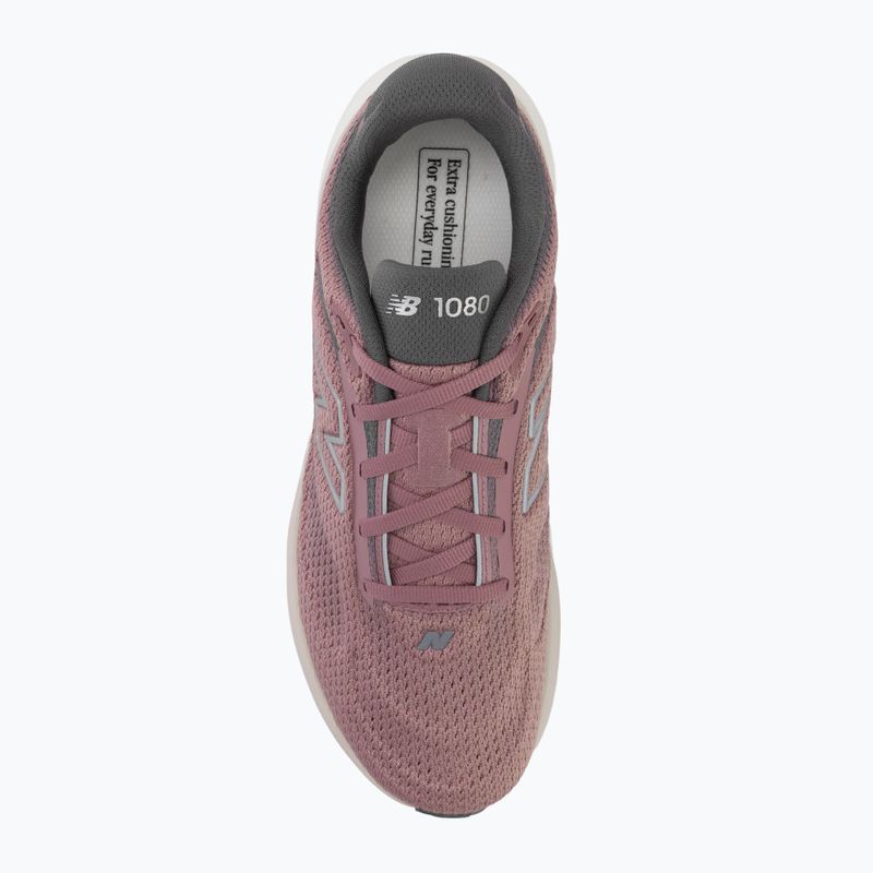 Dámské běžecké boty New Balance 1080's V15 rosewood/silver metallic/neptune grey 5