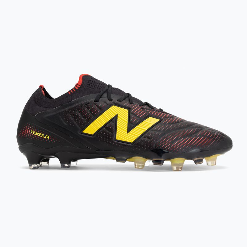 Kopačky New Balance Tekela Elite Low V5 FG black 100/punch yellow/fire cracker 2