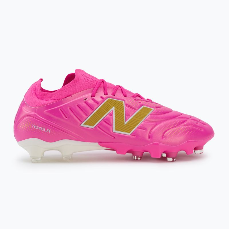 Kopačky New Balance Tekela Pro Low V5 FG pink heat/metallic gold/pink satin 2