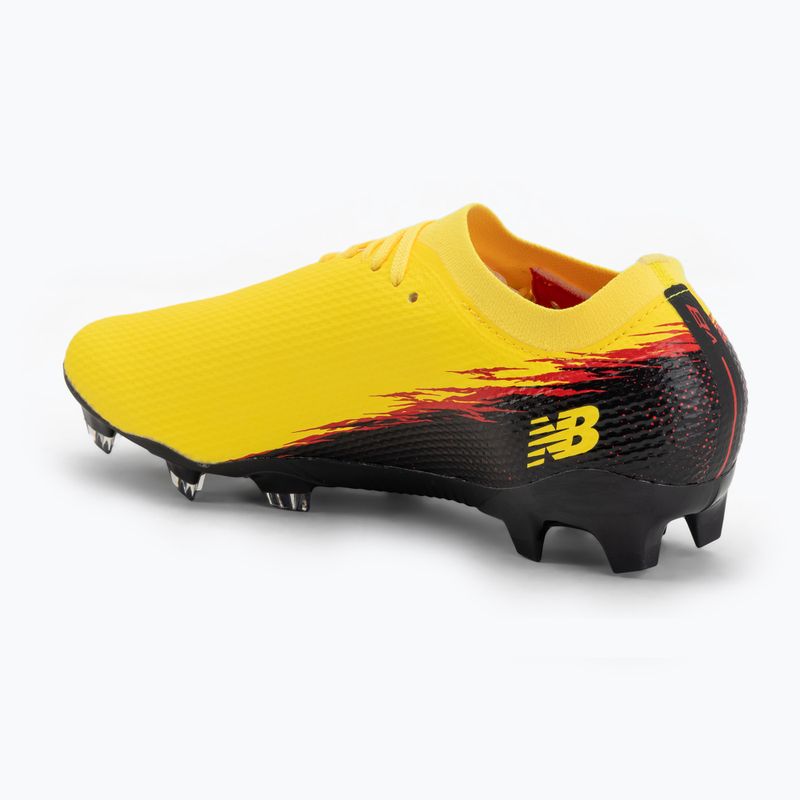 Kopačky New Balance Furon Team V8 FG punch yellow/black 100/fire cracker 3