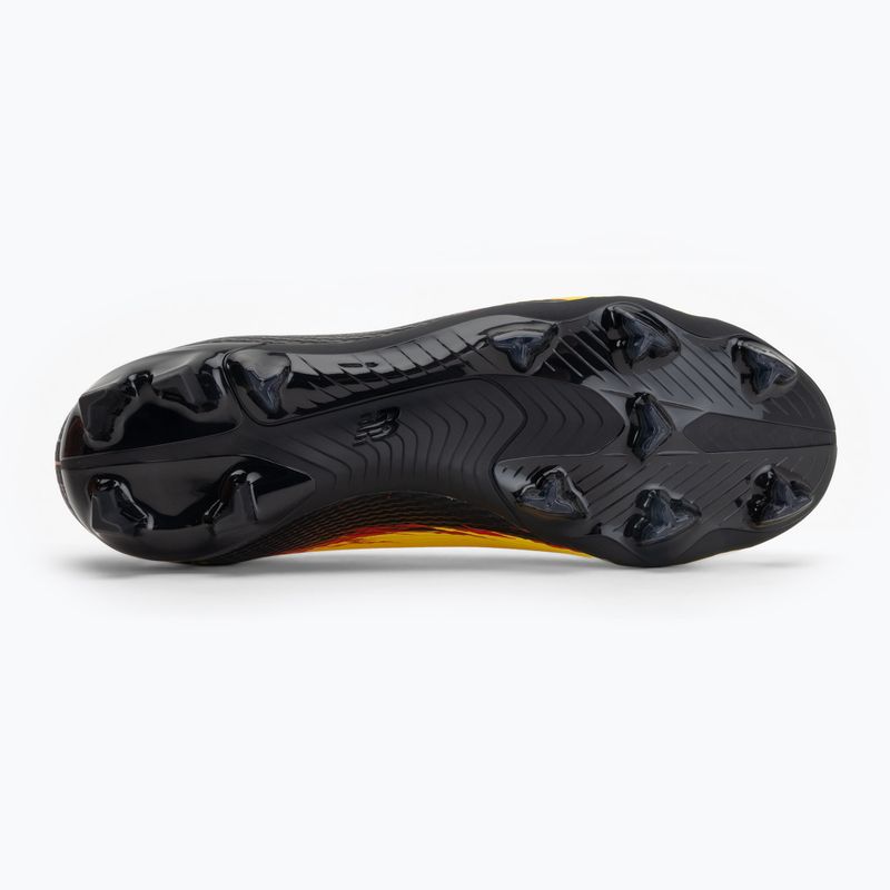 Kopačky New Balance Furon Team V8 FG punch yellow/black 100/fire cracker 4