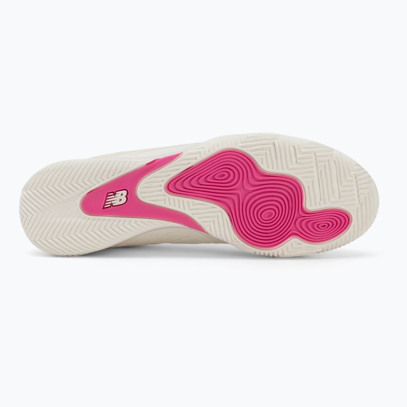 Kopačky New Balance Furon Pro V8 IN pink heat/sea salt/gold metallic 4