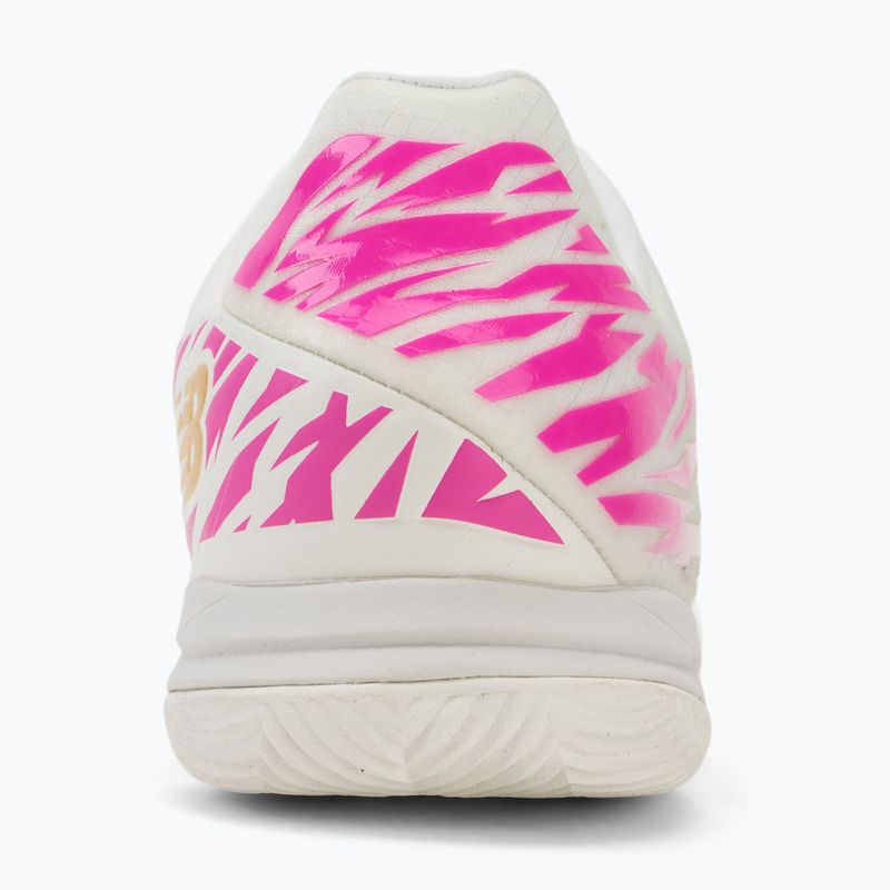 Kopačky New Balance Furon Pro V8 IN pink heat/sea salt/gold metallic 6