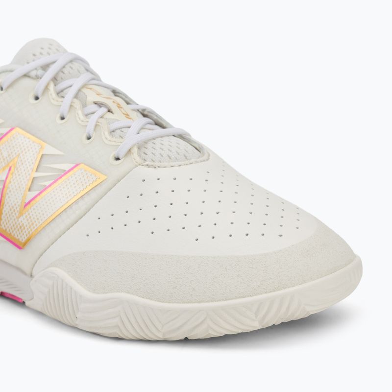 Kopačky New Balance Furon Pro V8 IN pink heat/sea salt/gold metallic 7
