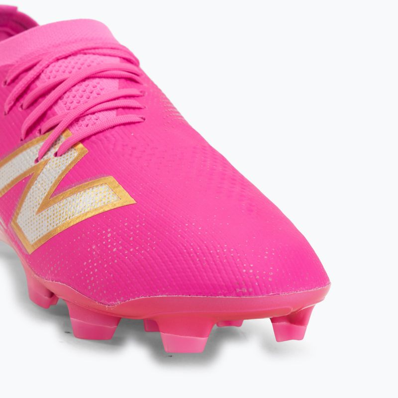 Kopačky New Balance Furon Elite V8 SG pink heat/sea salt/gold metallic 7