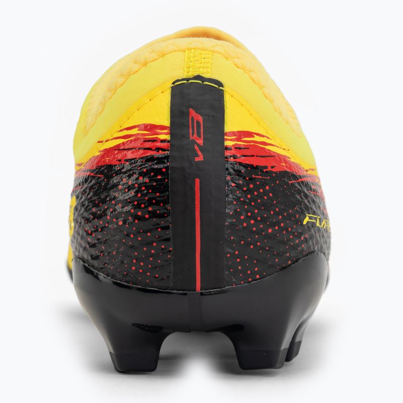 Dětské kopačky New Balance Furon Team V8 FG punch yellow/black 100/fire cracker 6