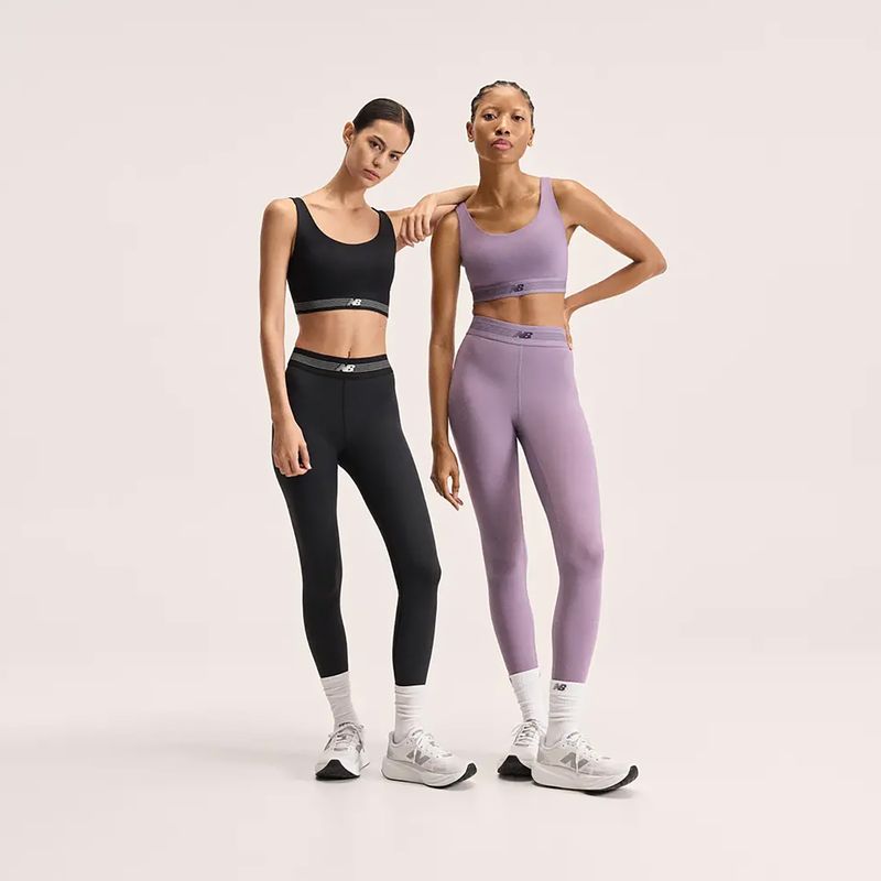 Dámské legíny New Balance AC 25" black/white 12