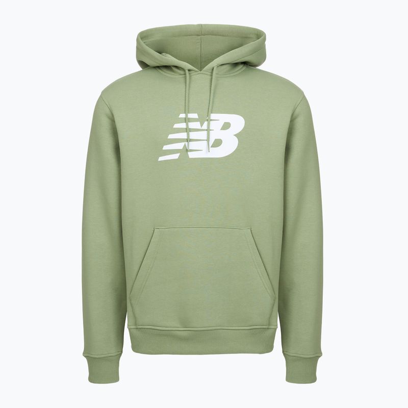 Pánská mikina New Balance Core Brushed Hoodie oregano 6