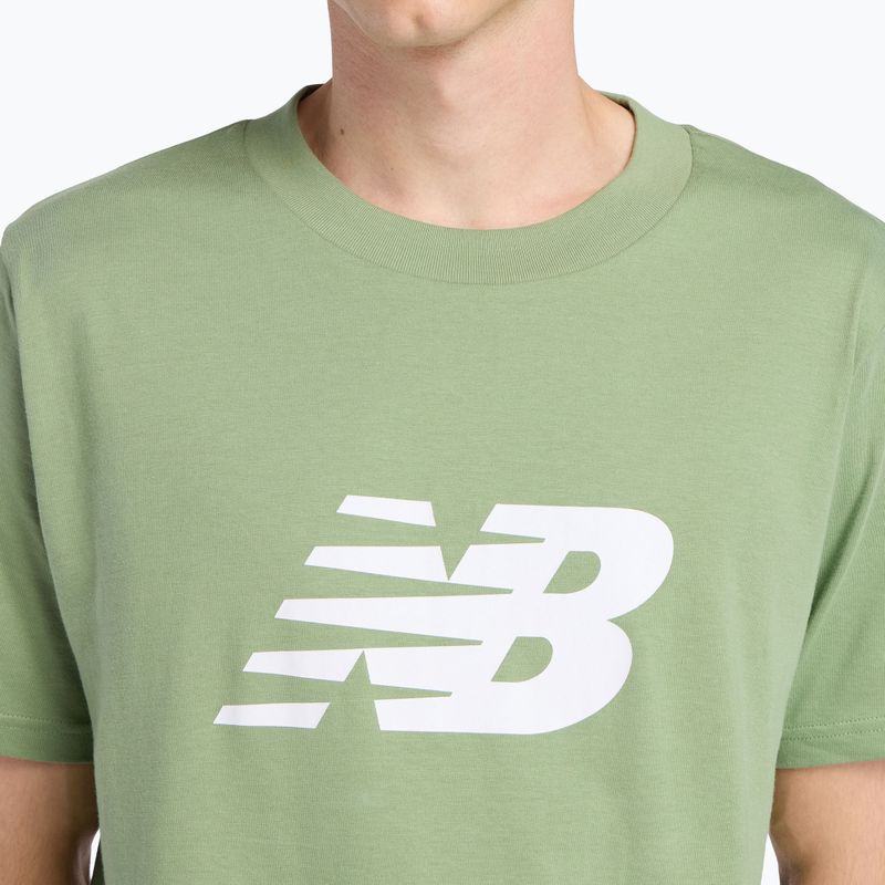 Pánské tričko New Balance Graphic V Flying oregano 5