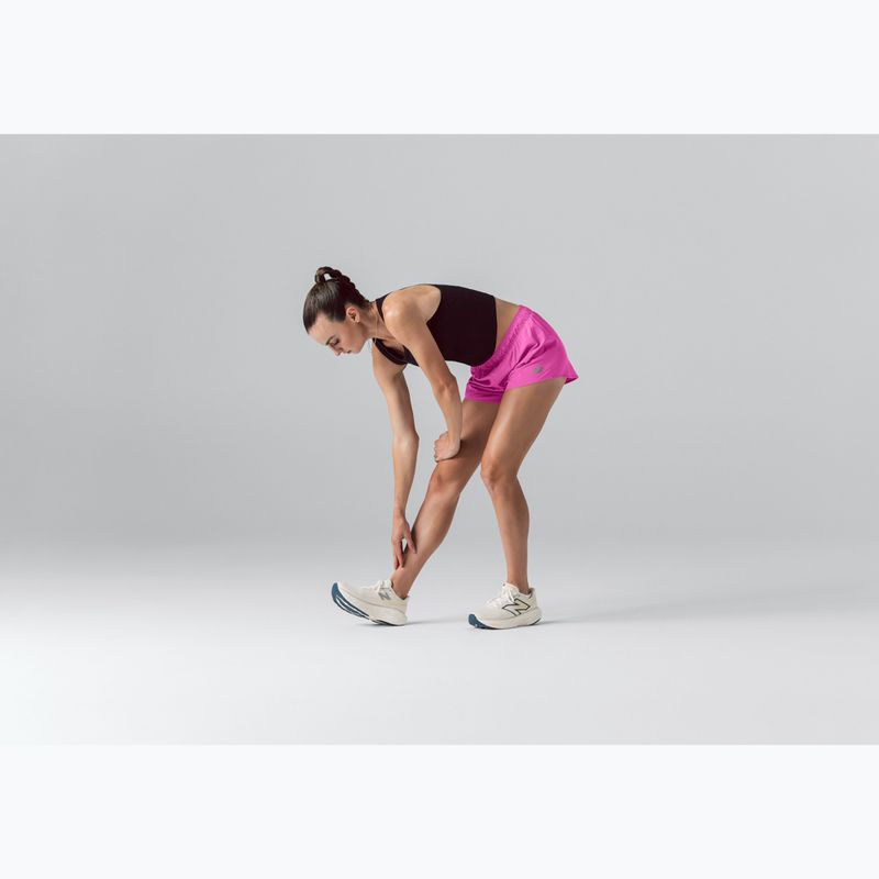 Dámské šortky New Balance RC Seamless 3" pink heat 7