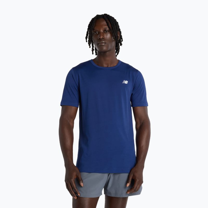Pánské tričko New Balance Essentials Utility T blue oyster