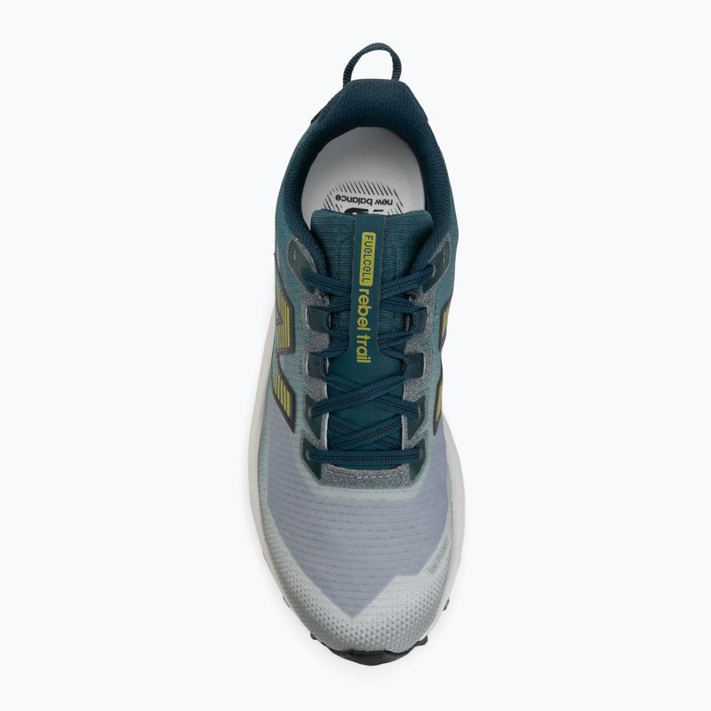 Pánské běžecké boty New Balance Rebel Trail V1 medusa green/shadow grey 5