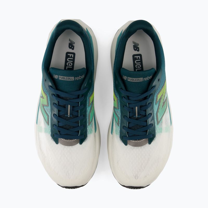 Pánské běžecké boty New Balance FuelCell Rebel V5 medusa green/faded teal 7