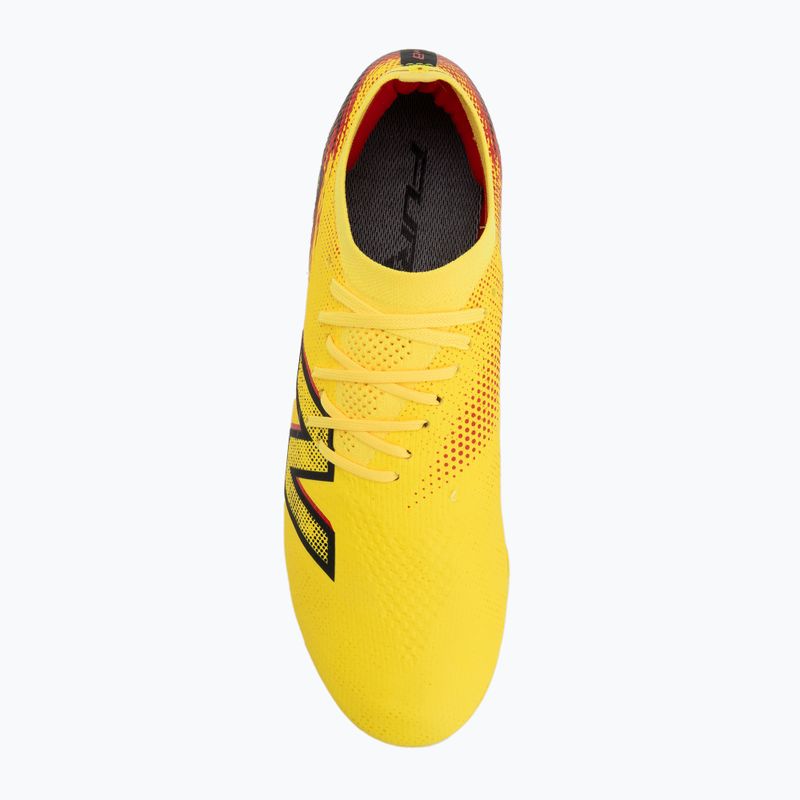 Kopačky New Balance Furon Elite V8 FG punch yellow/black 100/fire cracker 5