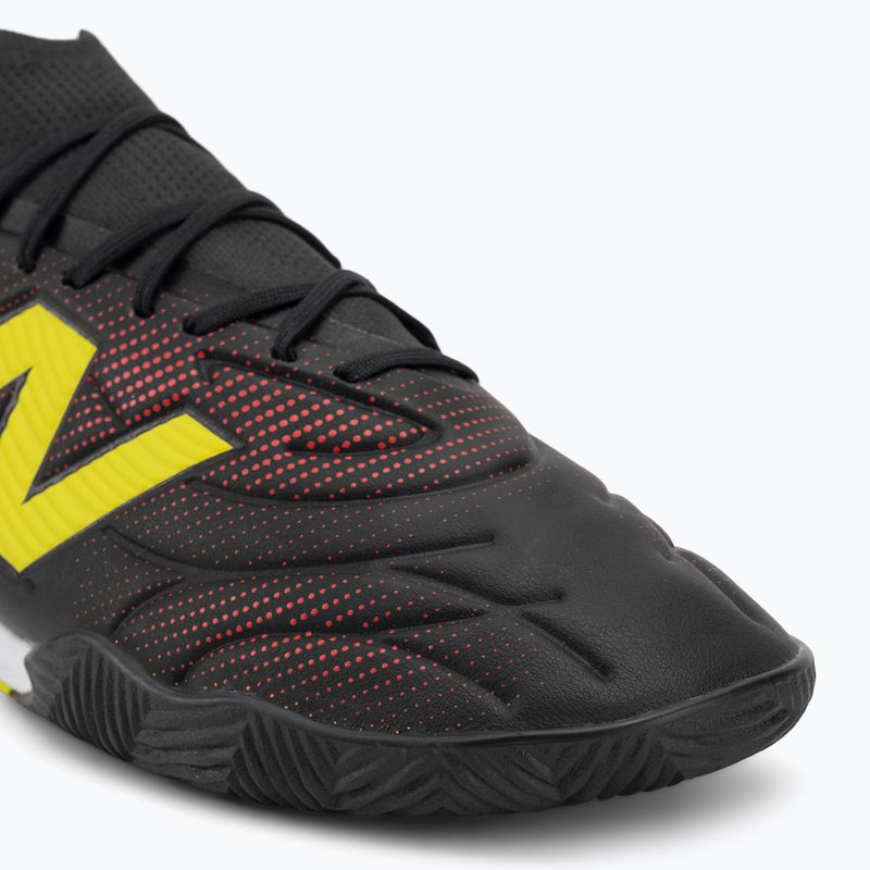 Kopačky New Balance Tekela Team Low V5 IN black 100/punch yellow/fire cracker 7