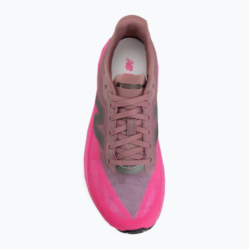 Dámské běžecké boty New Balance FuelCell Rebel V5 pink heat/rosewood 5