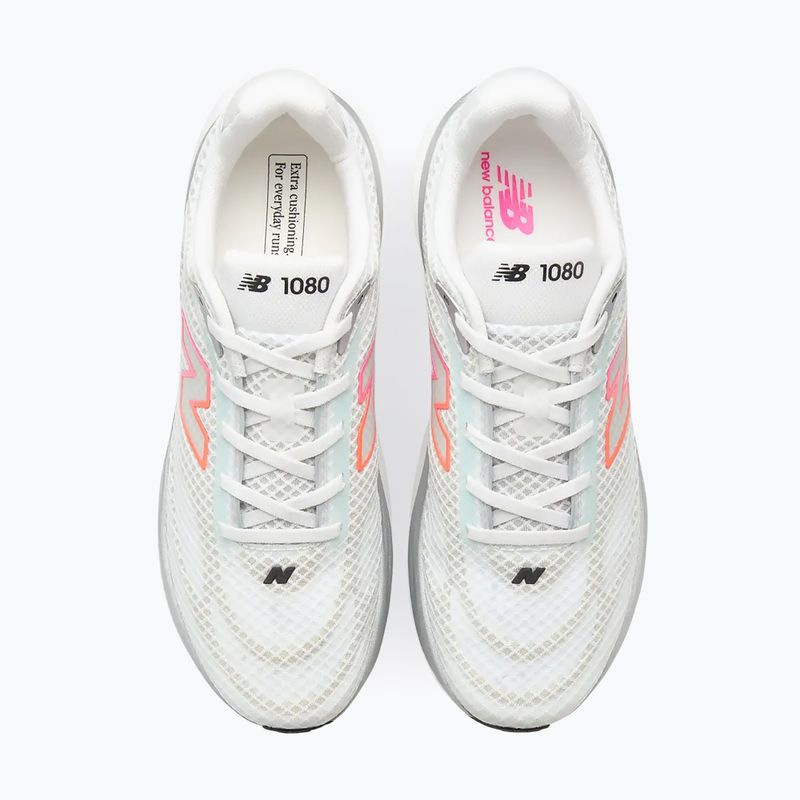Pánské běžecké boty New Balance 1080's V15 103 white/pink heat/tangerine heat 4
