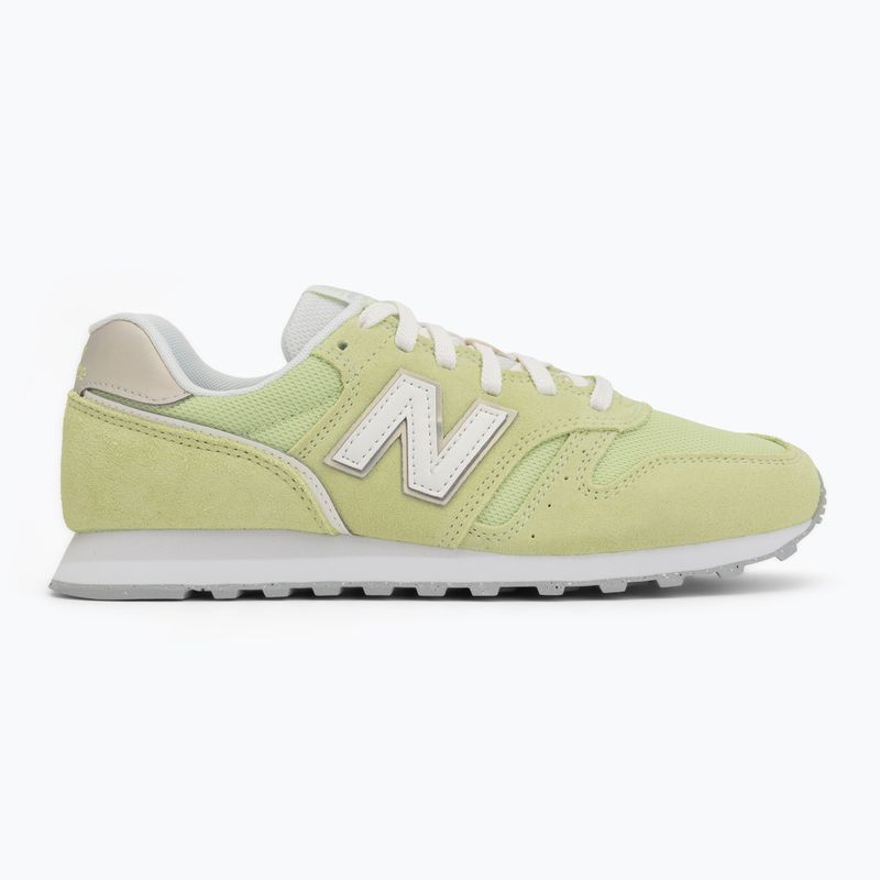 Dámské boty New Balance 373's V2 dry lime/dark silver metallic 2