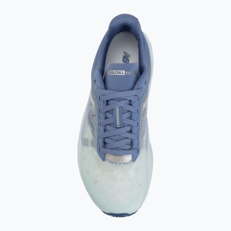 Dámské běžecké boty New Balance FuelCell Rebel V5 fairweather blue/glint blue 5