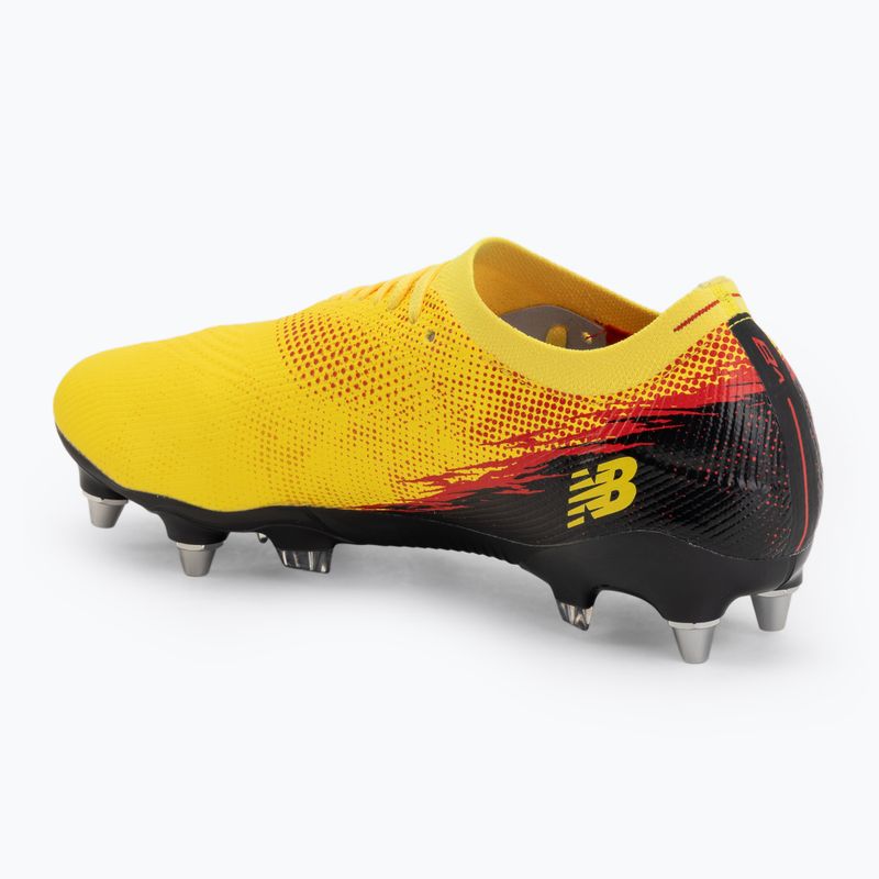 Kopačky New Balance Furon Elite V8 SG punch yellow/black 100/fire cracker 3