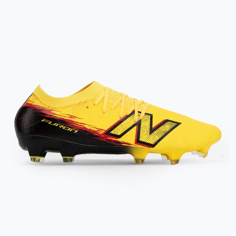 Kopačky New Balance Furon Pro V8 FG punch yellow/black 100/fire cracker 2