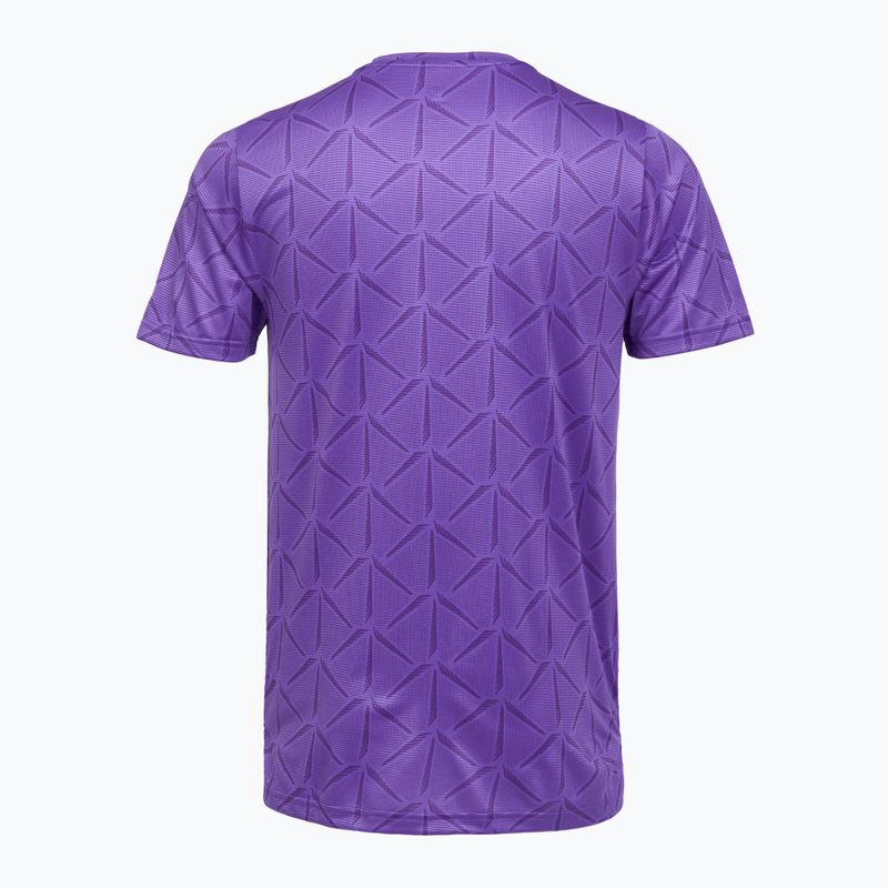 Pánské tričko New Balance Essentials Printed T electric purple 7
