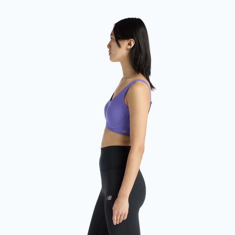 Tréninková podprsenka New Balance NB RC electric purple 4