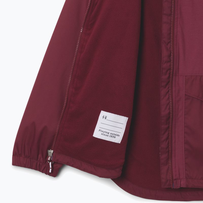 Dětská nepromokavá bunda Columbia Rainy Trails II Fleece rich wine 3