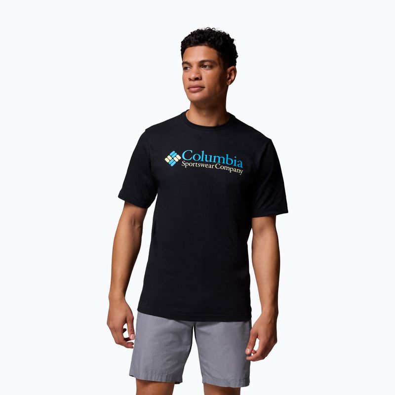 Pánské tričko Columbia CSC Basic logo black/csc retro logo