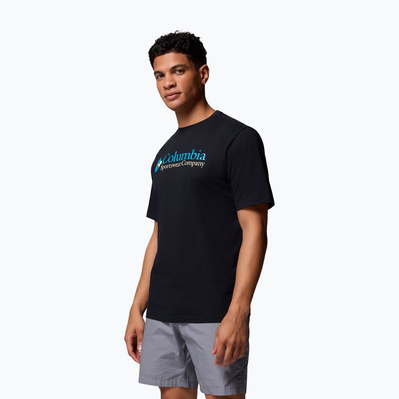 Pánské tričko Columbia CSC Basic logo black/csc retro logo 4