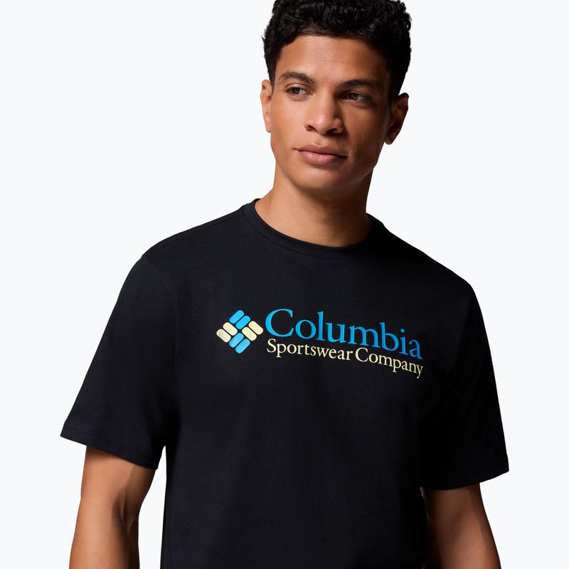 Pánské tričko Columbia CSC Basic logo black/csc retro logo 5